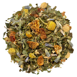 Valsul lebedelor ceai verde/alb